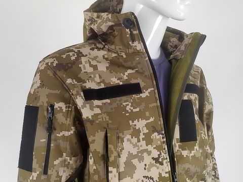 フェレル Купити Тактична куртка Softshell піксель КР-0542 в інтернет